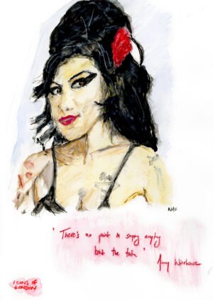 Amy Winehouse — Icons of London