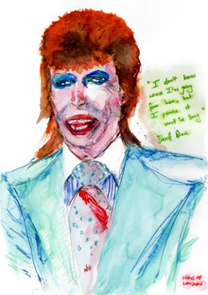 David Bowie — Icons of London