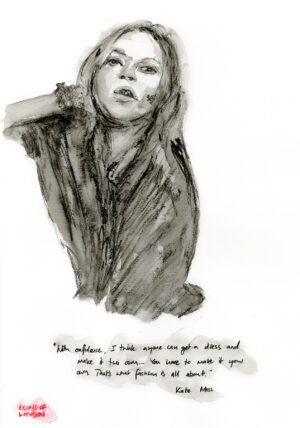 Kate Moss — Icons of London