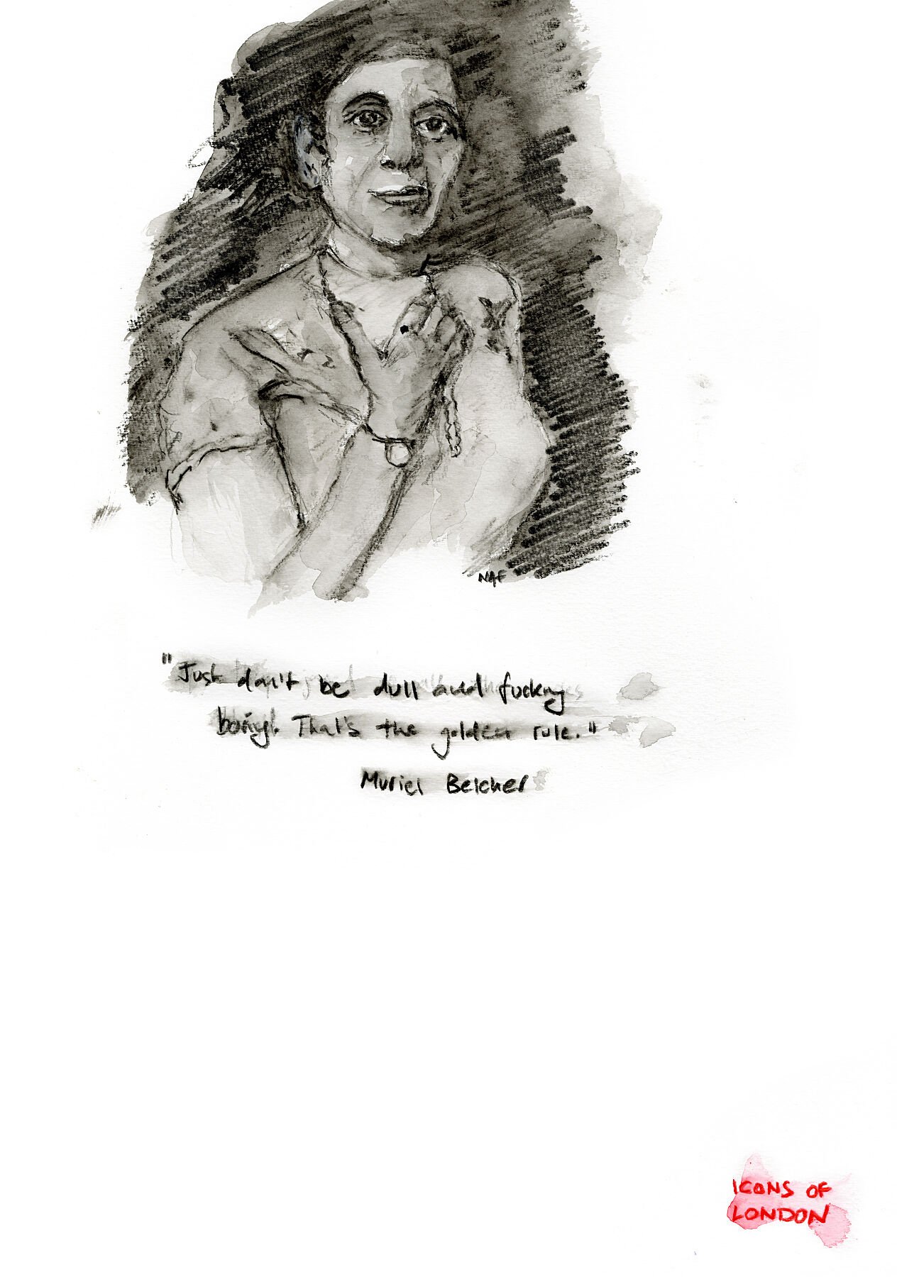 Muriel Belcher — Icons of London