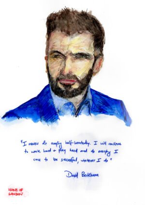 David Beckham — Icons of London