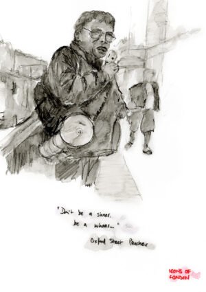 The Oxford Circus Preacher — Icons of London