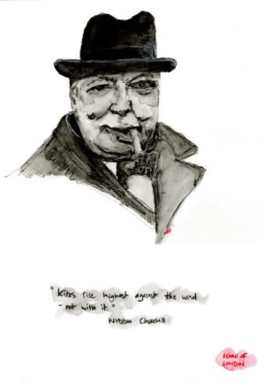 Winston Churchill — Icons of London