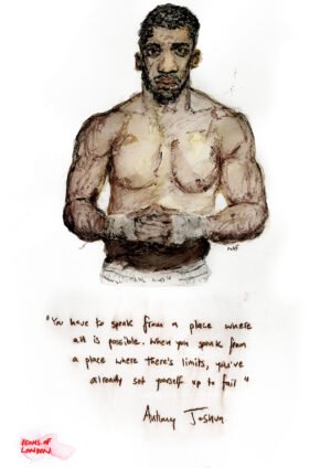 Anthony Joshua — Icons of London
