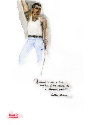 Freddie Mercury — Icons of London